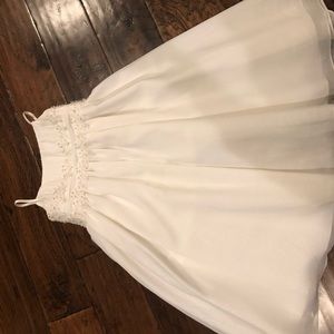 David’s Bridal flower girl dress